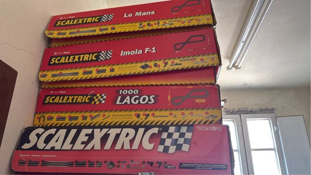 Scalextric circuito carreras