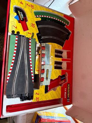 Scalextric circuito carreras