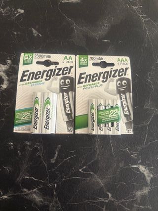 Energizer AAA & AA Ricaricabili