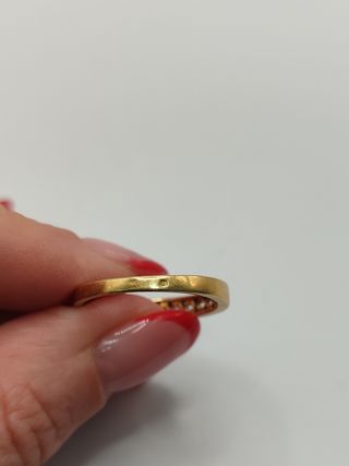 00308 Anillo oro 18k. Talla 18.