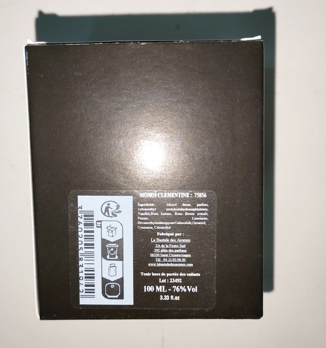 Profumo Monoi-Clementine Bastide