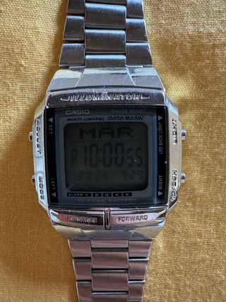 Casio DB-360 plateado multi-idioma
