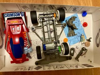 Mini 4WD Crimson Glory Tamiya anni90