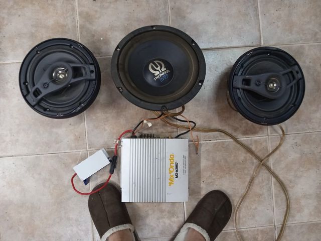 2 altavoces Pioneer TS-E2080 + Etapa MXonda
