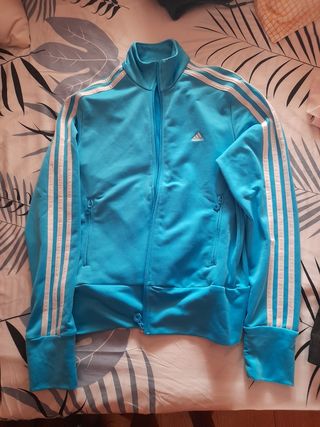 Chaqueta Adidas turquesa talla M