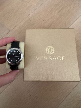 Reloj Versace VELQ00119 negro Original Garantia