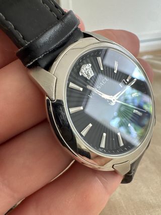 Reloj Versace VELQ00119 negro Original Garantia