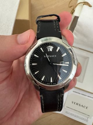 Reloj Versace VELQ00119 negro Original Garantia