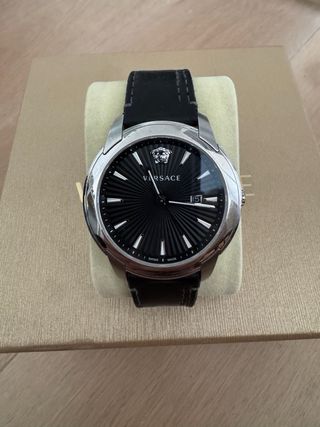 Reloj Versace VELQ00119 negro Original Garantia