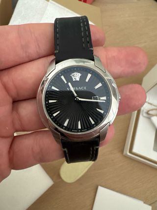 Reloj Versace VELQ00119 negro Original Garantia