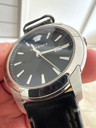 Reloj Versace VELQ00119 negro Original Garantia