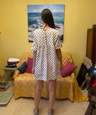 Vestido lunares Zara