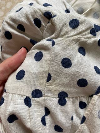 Vestido lunares Zara