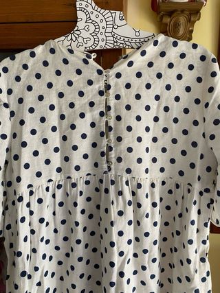 Vestido lunares Zara