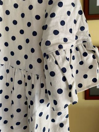 Vestido lunares Zara