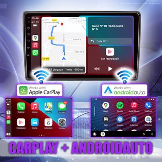 PANTALLA GPS PEUGEOT 407 2004-2008 CARPLAY ANDROID