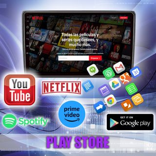 PANTALLA GPS PEUGEOT 407 2004-2008 CARPLAY ANDROID