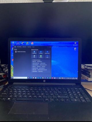 portatil hp negro