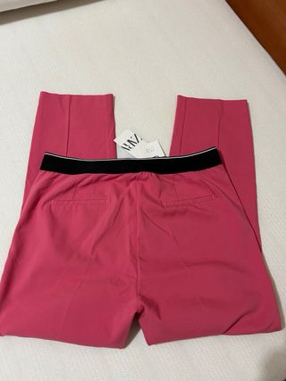 Pantalones Zara XL - Rosa - Nuevos