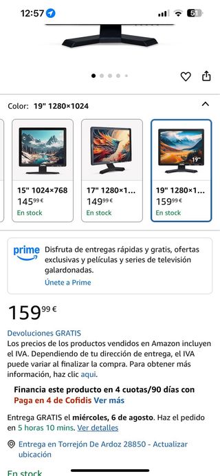 Monitor JaiHo 19" 1280x1024