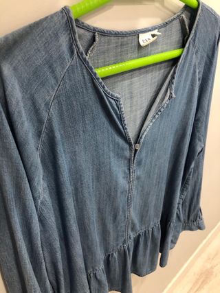Blusa vaquera GAP talla L