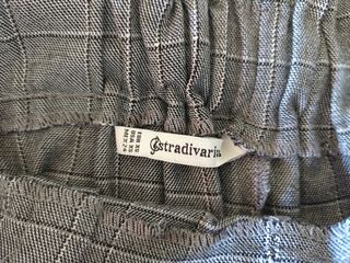 Pantalón corto cuadros Stradivarius