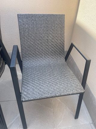 Sillas terraza - 6 sillas grises
30€ Unidad