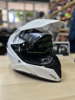 AIROH BANDIT COLOR WHITE GLOSS