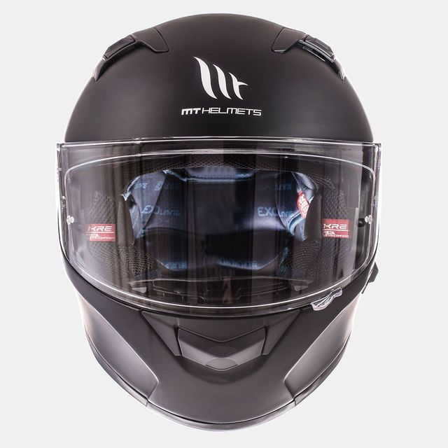 Casco MT Helmets Kre SV Negro Mate Talla S