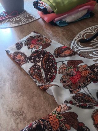 Vestido floral boho chic