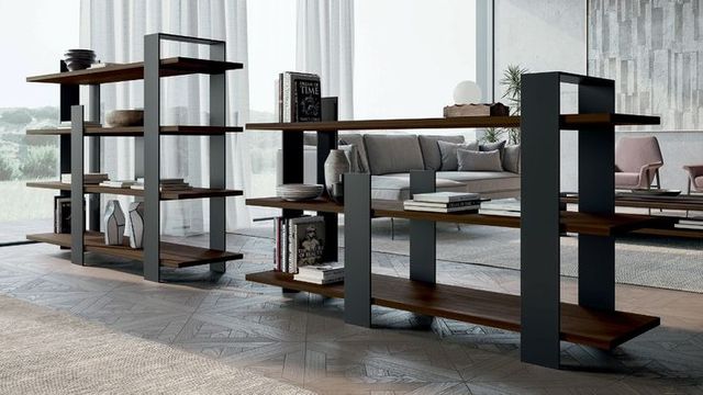 Estanterías librería salón