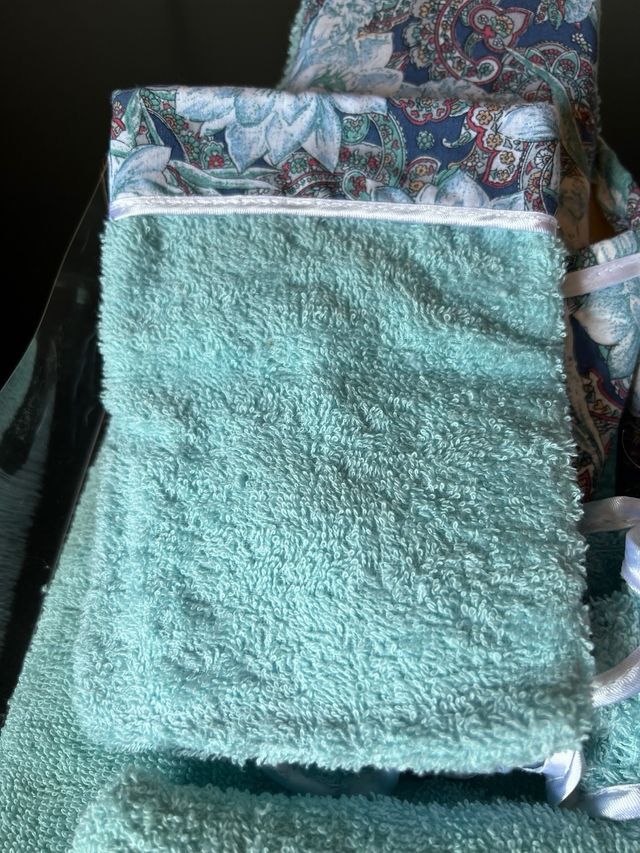 Set Asciugamani Bagno - Cotone Floreale