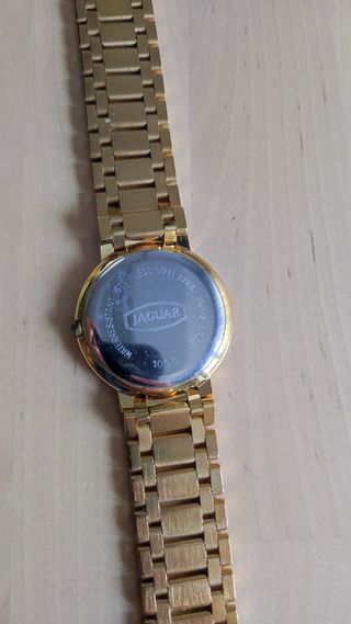 Reloj Jaguar dorado - Años 90