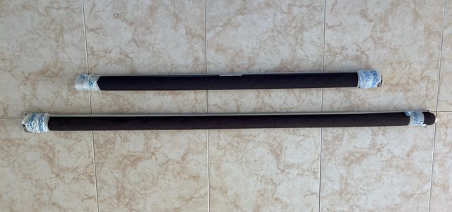 Estores verticales marrones