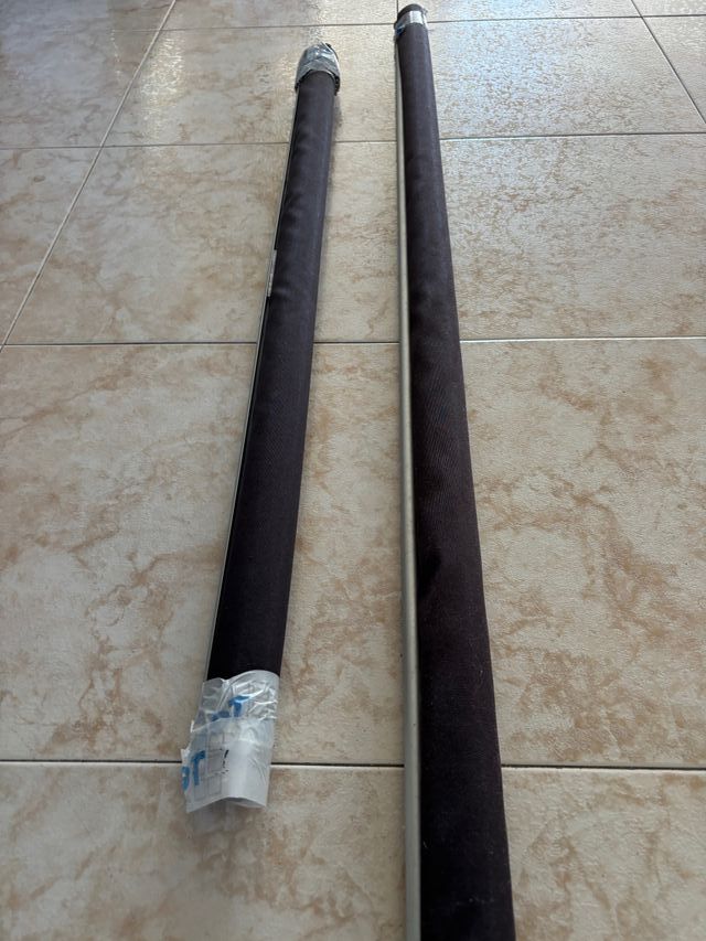 Estores verticales marrones