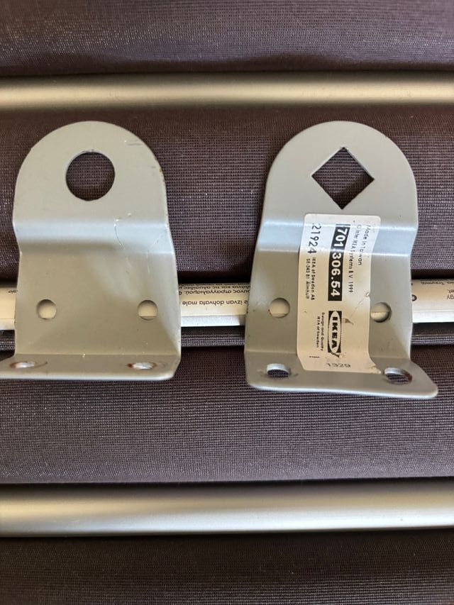 Estores verticales marrones