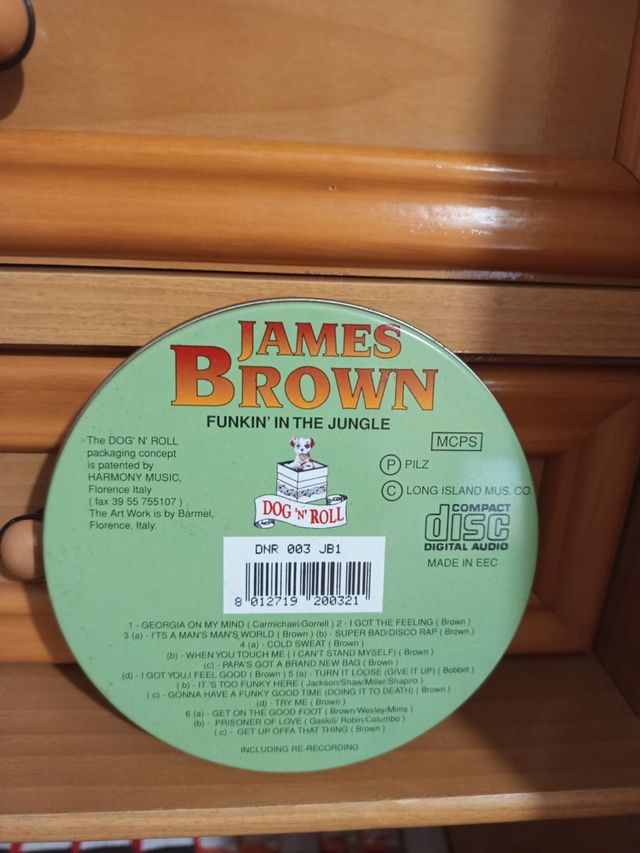 CD James Brown - Funkin' in the Jungle