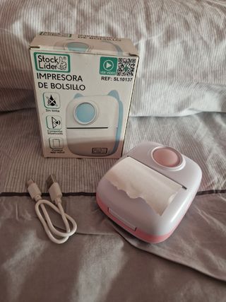 Impresora Bolsillo Stock Lider - Rosa