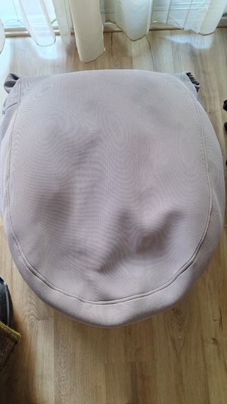 Puff Ikea Bussan gris