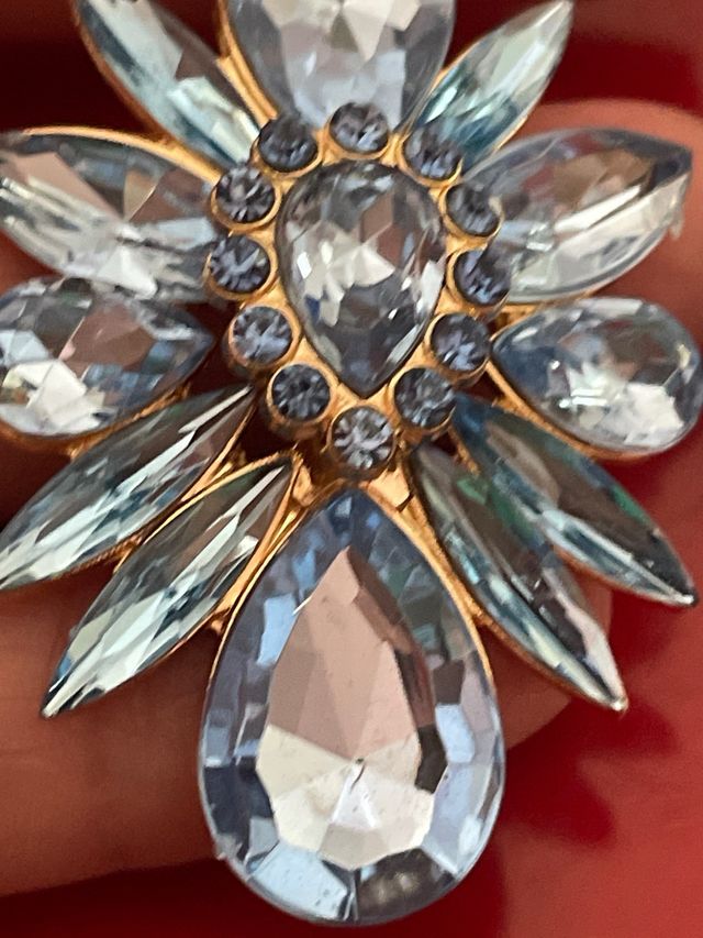 Orecchini cristallo Swarovski blu