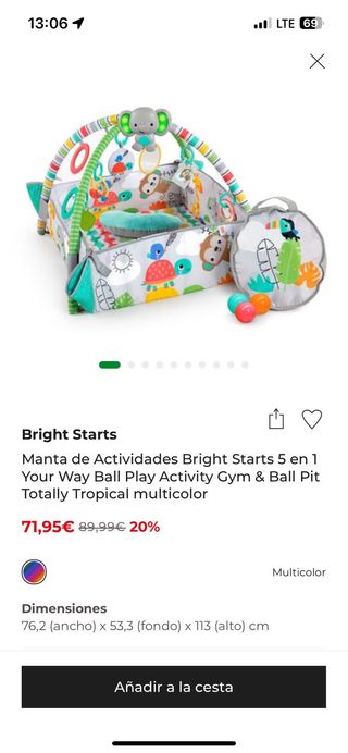 Parque de juegos sin estrenar 