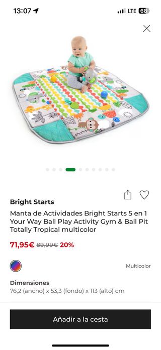Parque de juegos sin estrenar 