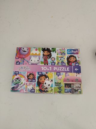 Puzzle Gabby's Dollhouse 10 en 1