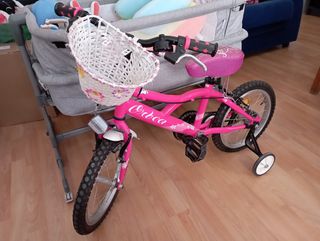 Bicicleta niña Orbea 16" rosa+ REGALO