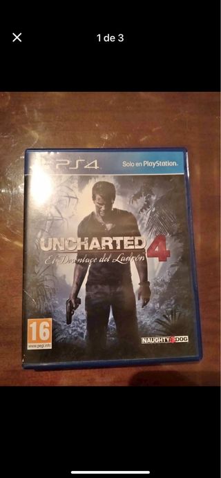 Uncharted 4 PS4 (PlayStation 4)