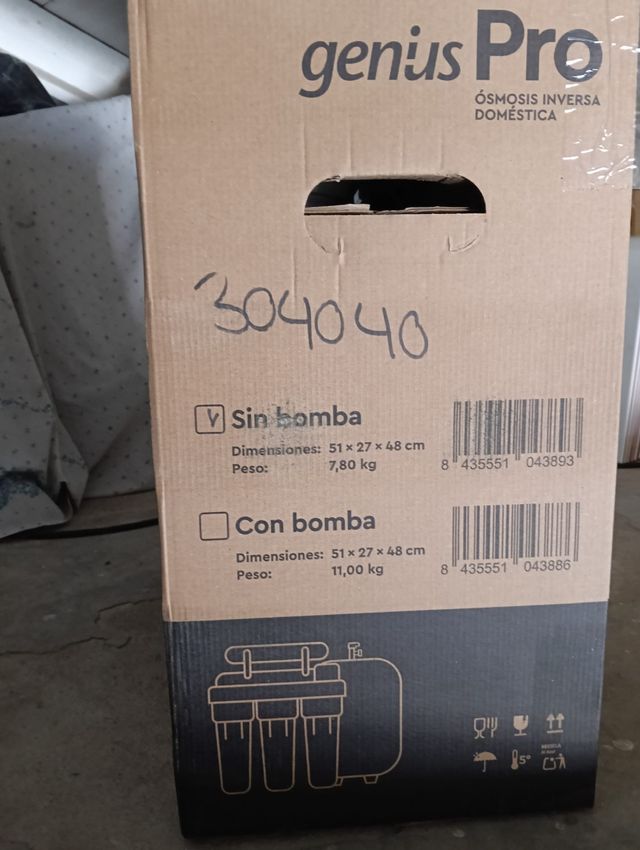 Ósmosis inversa Genius PRO