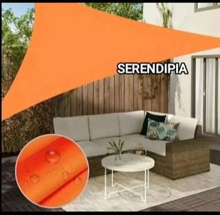 TOLDO VELA TRIANGULAR IMPERMEABLE 3X3X3
