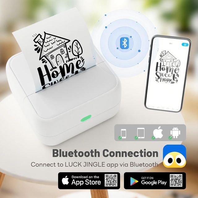 Mini Impresora Etiquetas Portátil