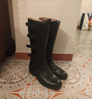 Stivali moto neri