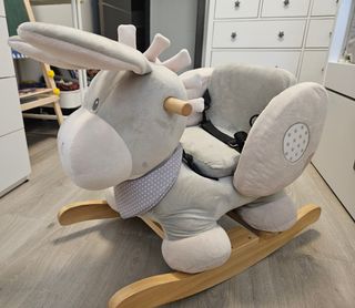 Burro mecedora bebé